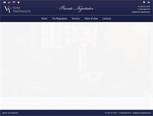 Tablet Screenshot of private-negotiator.com